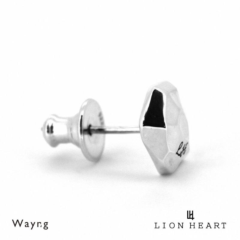 超美品 ライオンハート スタッズピアス シティポップ TYPE Bシルバー925 LION HEART ライオンハート スタッズ ピアス シティポップ