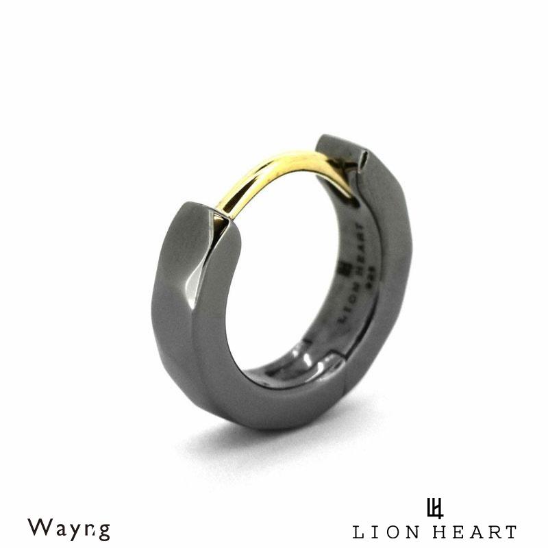 Yahoo ライオンハート ピアス 黒 LION HEART ライオンハート BASIC