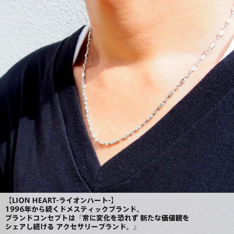 LION HEART（ライオンハート） オーバルデザイン チェーンネックレス