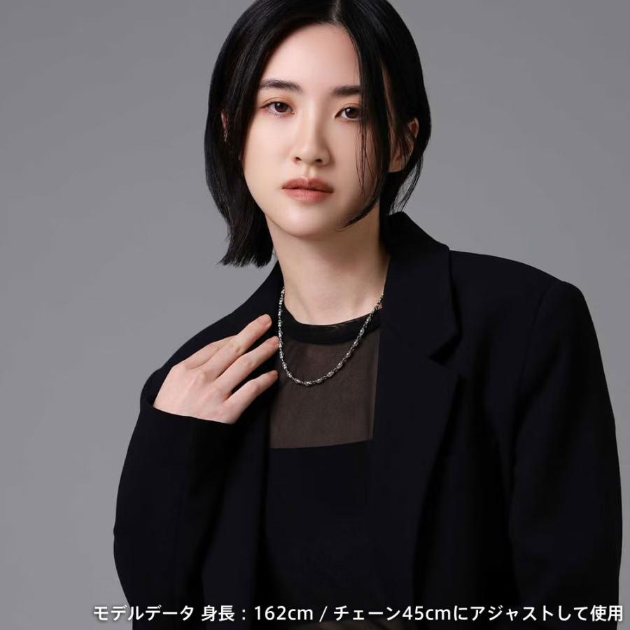 ライオンハート ハウル ラージファングドデザイン チェーンネックレス シルバー925 メンズ ブランドの画像