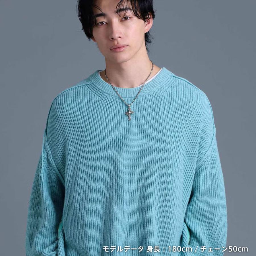 ライオンハート ハウル ハウリング クロス ネックレス M SIZE シルバー925 十字架 王冠 メンズ ブランドの画像