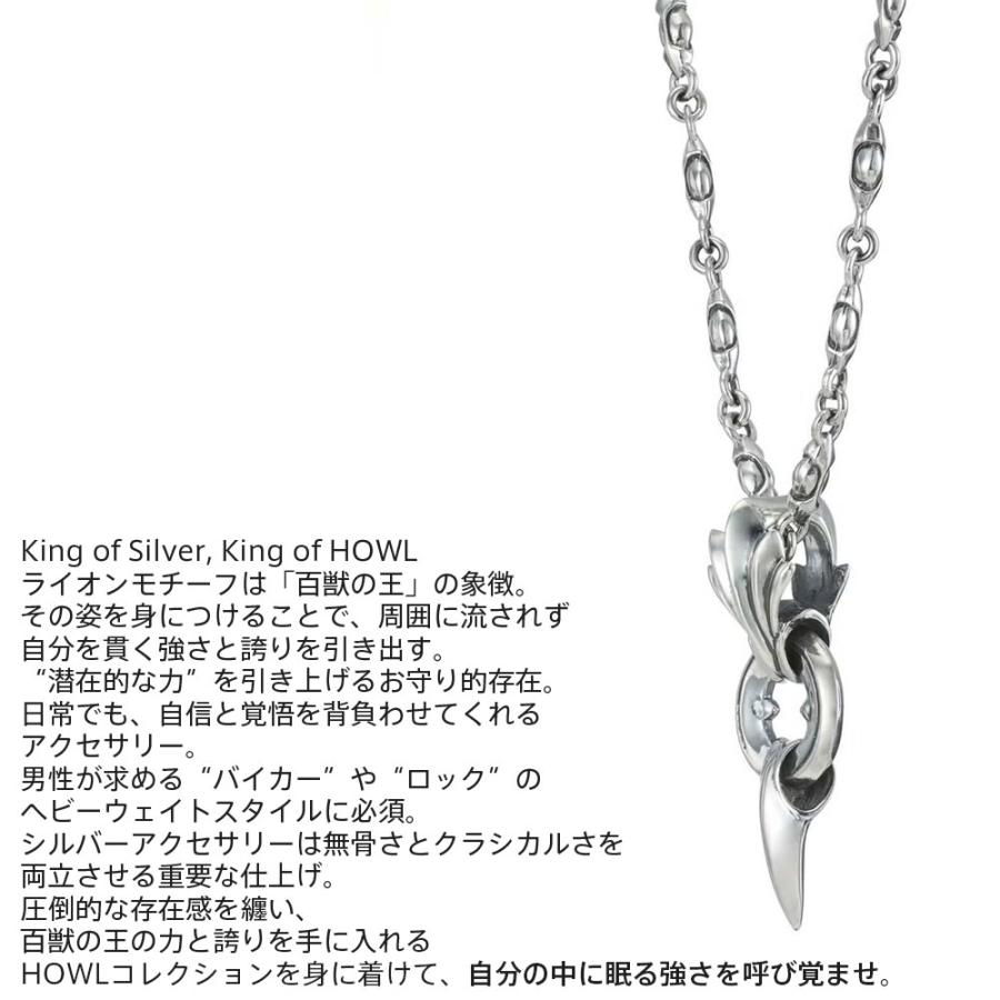LION HEART（ライオンハート） ファングド ネックレス キバチェーン