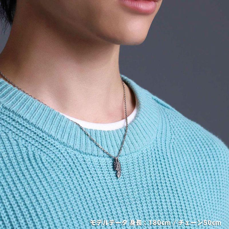 LION HEART（ライオンハート） ツインフェザー ネックレス シルバー925