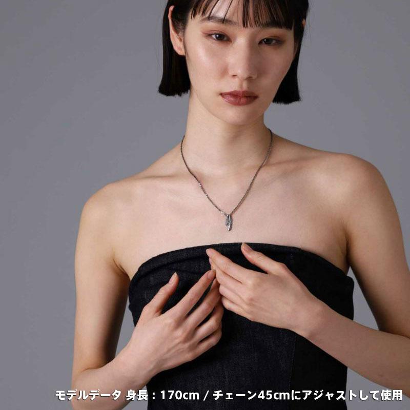 LION HEART（ライオンハート） ツインフェザー ネックレス シルバー925