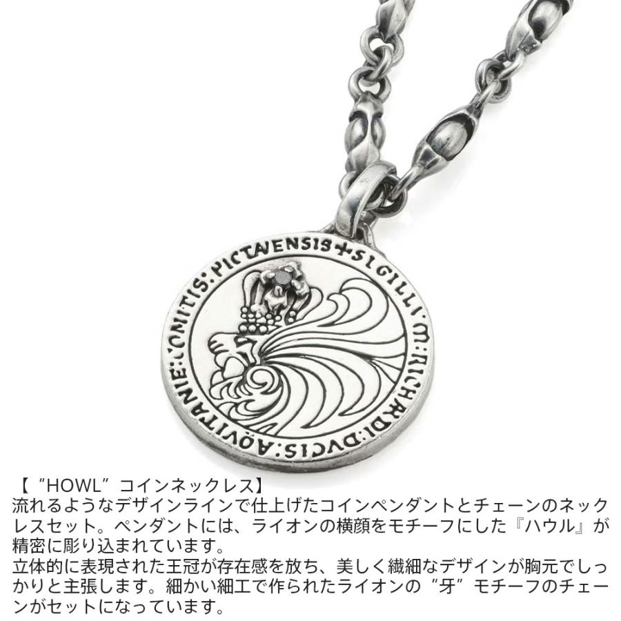 LION HEART（ライオンハート） ハウル コイン ネックレス キバチェーン