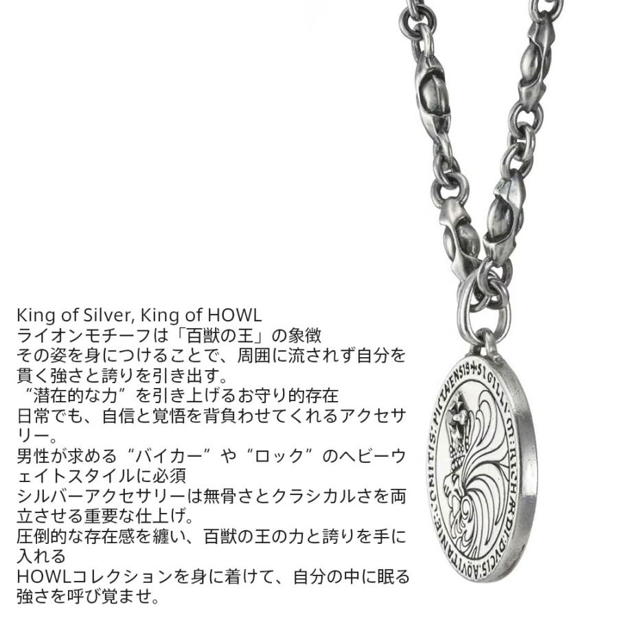 LION HEART（ライオンハート） ハウル コイン ネックレス キバチェーン