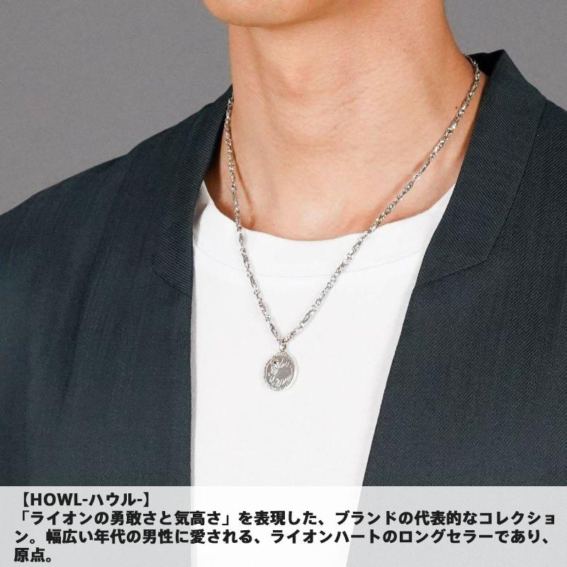 くろすけ　定価39.600円 美品 ハウルコインネックレス キバチェーン LION HEART ライオンハート ハウル コイン ネックレス キバ
