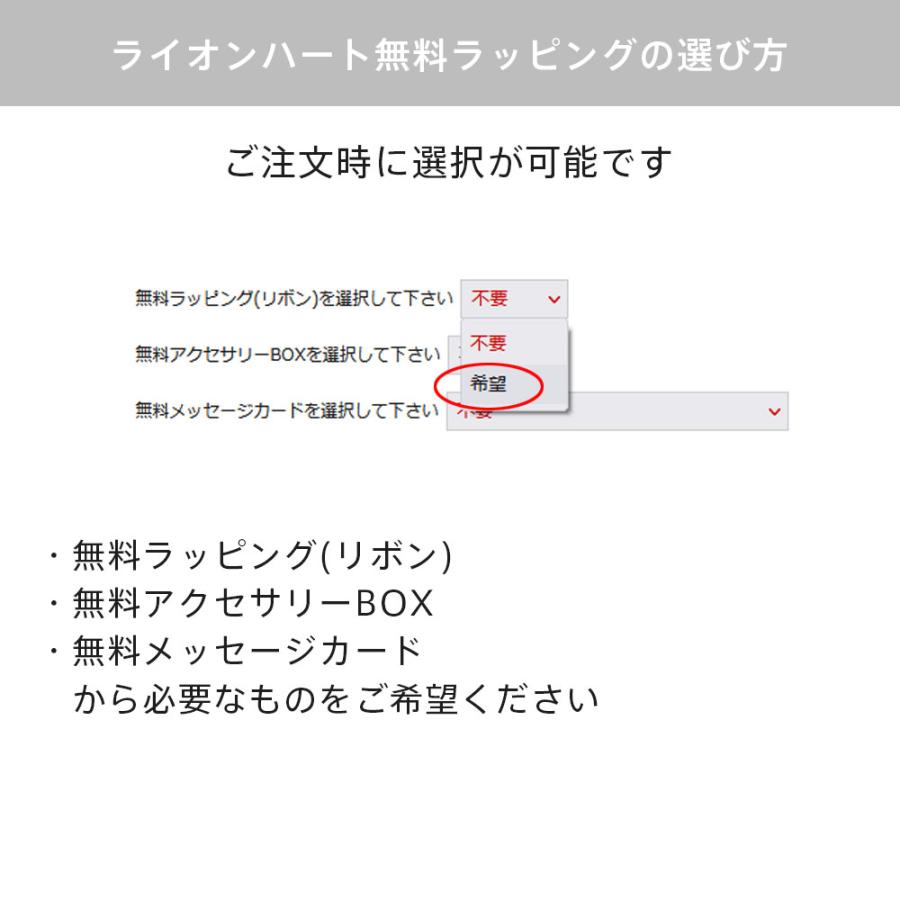 ライオンハート レオ プチネックレス シルバー925 クリアジルコニア メンズ ブランドの画像