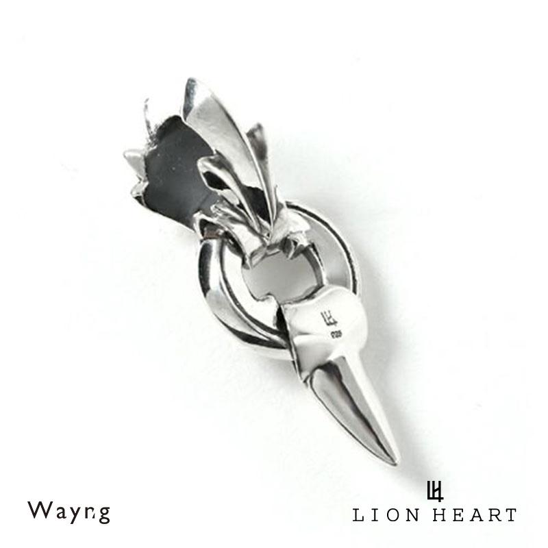 ライオンハート ファングド ペンダントトップ シルバー925 ペンダントヘッド メンズ ブランド LION HEART｜wayng