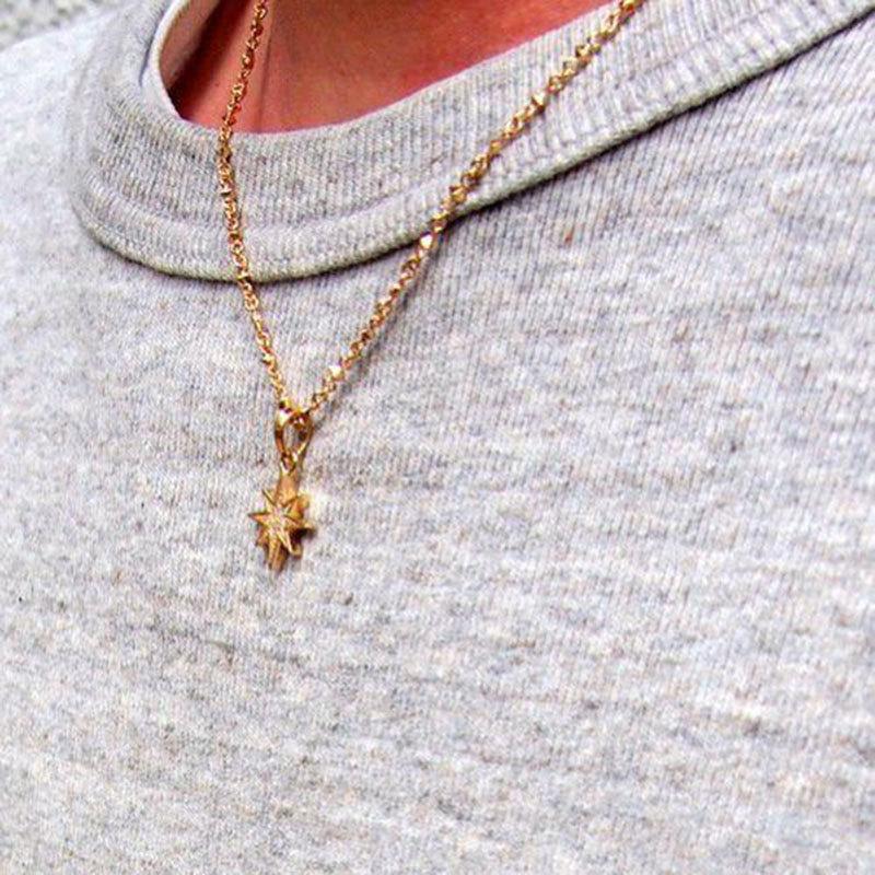 LION HEART（ライオンハート） オクタゴン スター ペンダントトップ 星