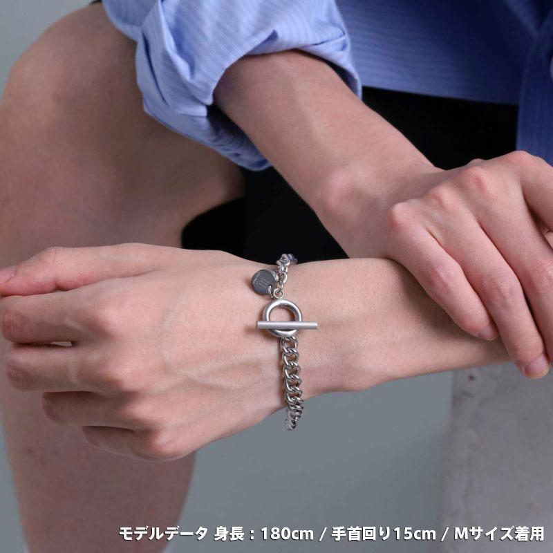 ライオンハート ヴァリアスチェーン ブレスレット サージカルステンレス316L Lサイズ 喜平 金属アレルギー対応 メンズ ブランド LION HEART