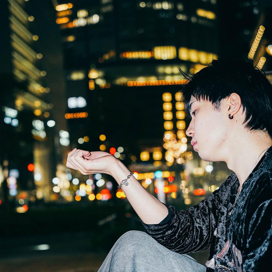 ライオンハート 別注 コンフォート チェーンブレスレット アズキ サージカルステンレス シルバー ジルコニア 金属アレルギー対応 メンズ ブランド | LION HEART | 08