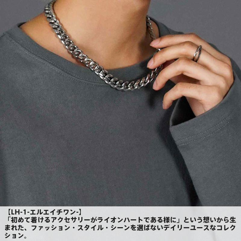 LION HEART ライオンハート ワイド チェーンネックレス 12mm幅 LION HEART ライオンハート ワイド チェーンネックレス 12mm幅