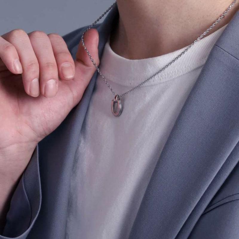 ライオンハート サンド ホースシュー ネックレス サージカルステンレス316L シルバー 馬蹄 金属アレルギー対応 メンズ ブランド LION HEART | LION HEART | 07