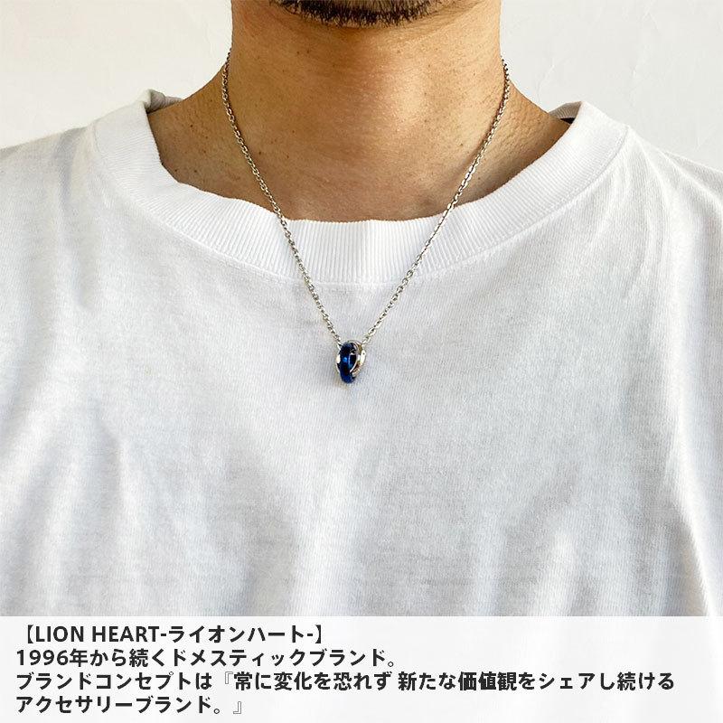 LION HEART（ライオンハート） ダブルリング ネックレス ステンレス