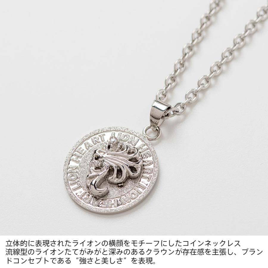 LION HEART（ライオンハート） ハウル コイン ネックレス ステンレス