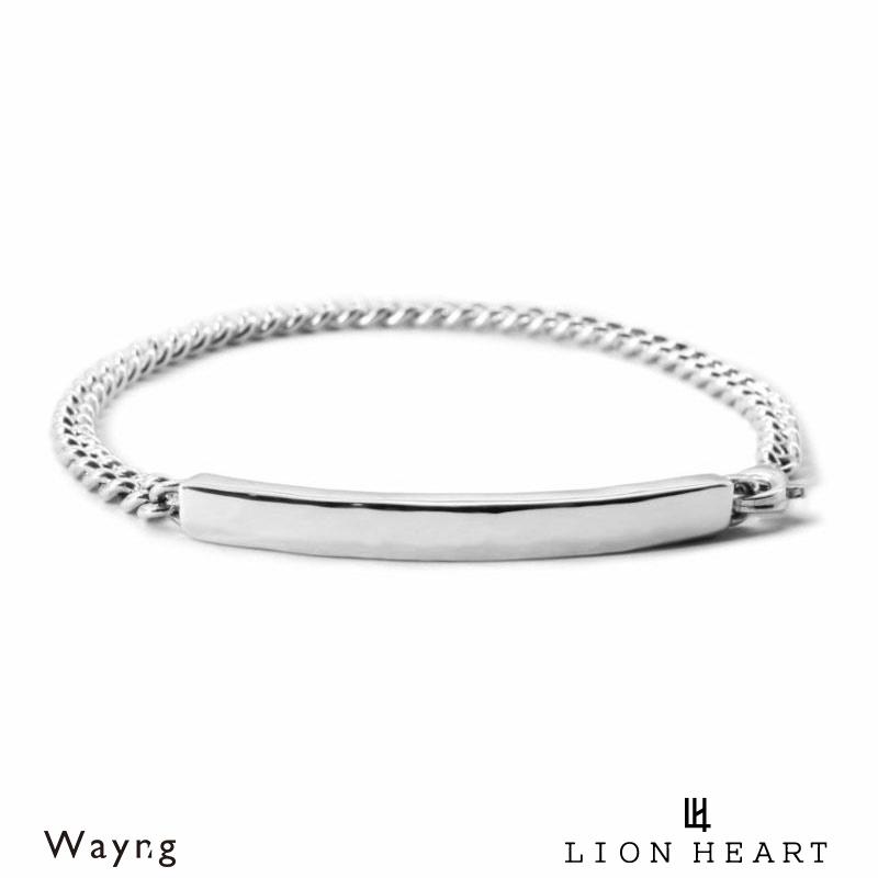 【即発】LION HEART ブレスレット メンズ era ID SV925 LION HEART ライオンハート era ID ブレスレット シルバー925