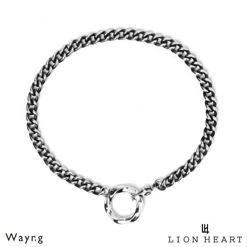 LION HEART ライオンハート ツイスト ブレスレット シルバー925 メンズ 