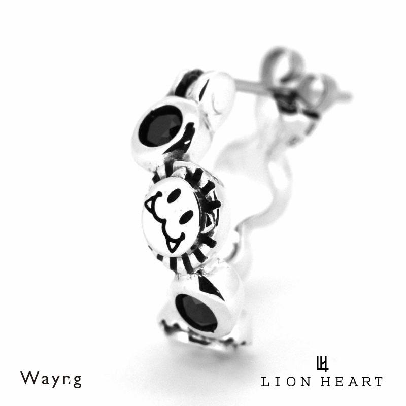 ライオンハート シャープ フープ ピアス シルバー925 片耳用 1点売り メンズ ブランド Lion Heart 1ea106a0sv Wayng 通販 Yahoo ショッピング