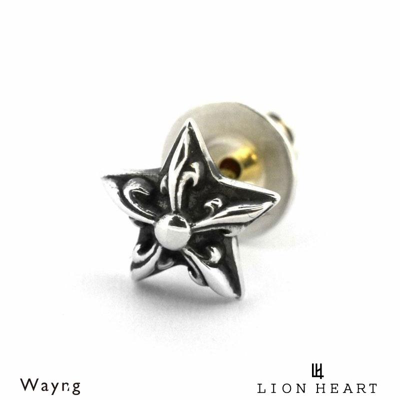 公式正規販売店 ライオンハート Lion Heart ゴシックスター ピアス シルバー925 星 メンズ ブランド オンライン安い Shirleyryan Ca