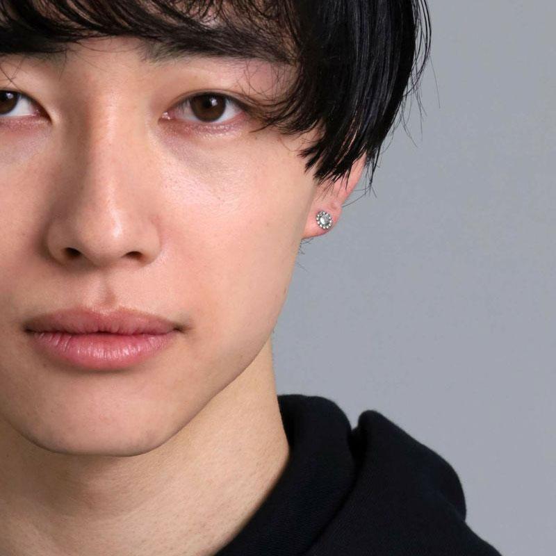 LION HEART ライオンハート スタッズピアス フラワー レオ