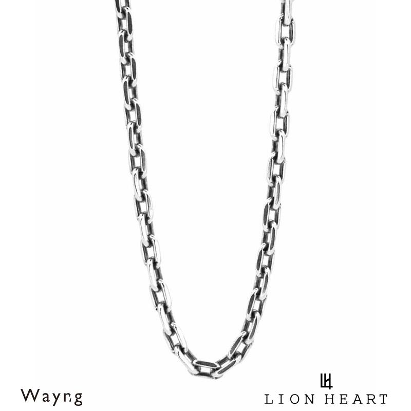 LION HEART シルバー925 ネックレス チェーン　50cm LION HEART ライオンハート ラージ シルバー チェーンネックレス