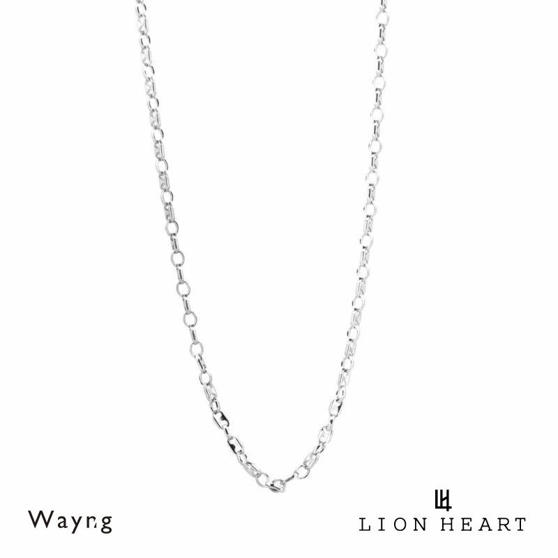 予約販売 だけ チェーン リファインド Heart Lion ライオンハート プレゼント 誕生日 メンズネックレス のみ ブランド メンズ シルバー925 マリン ネックレス メンズアクセサリー