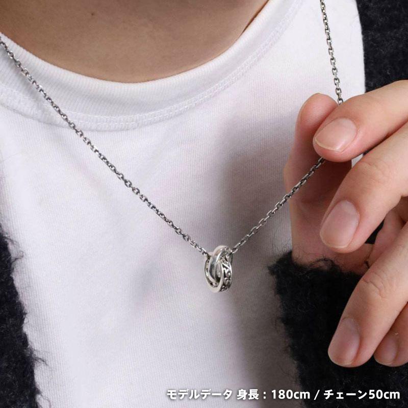 LION HEART（ライオンハート） アラベスク ダブルリング ネックレス