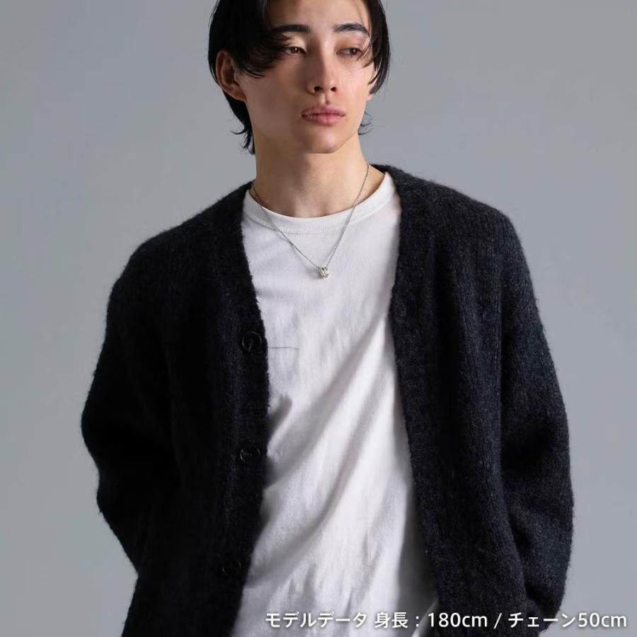 ライオンハート アラベスク ダブルリング ネックレス シルバー925 メンズ ブランドの画像