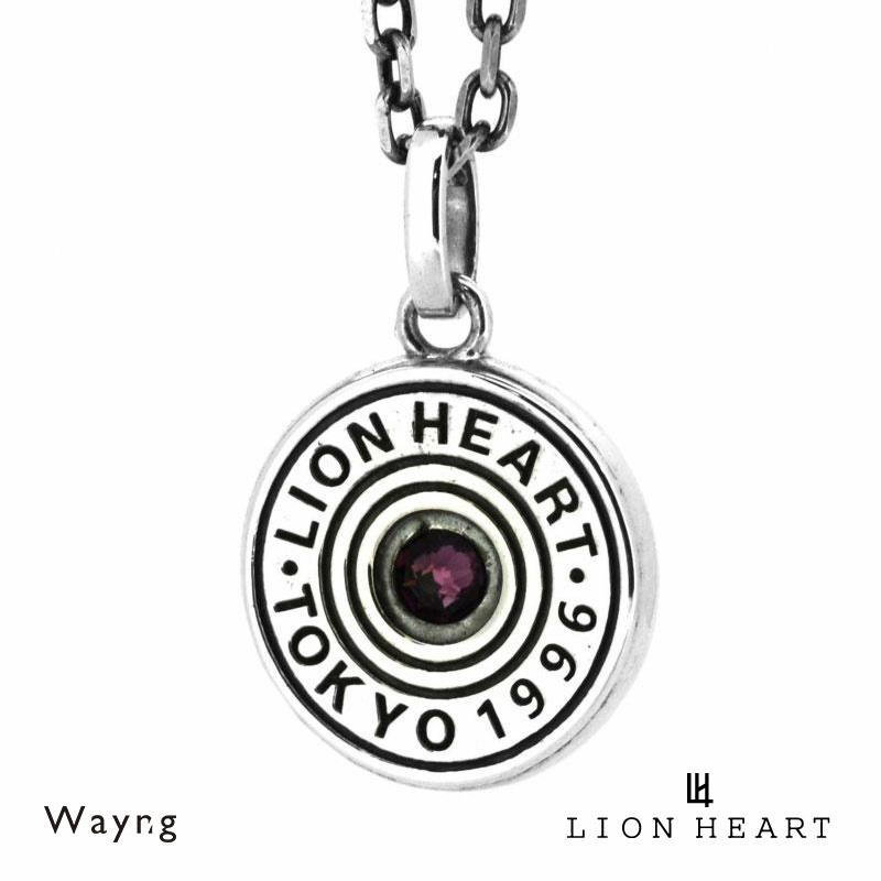 LION HEART ライオンハート バースドロップ ネックレス 誕生石 2月 