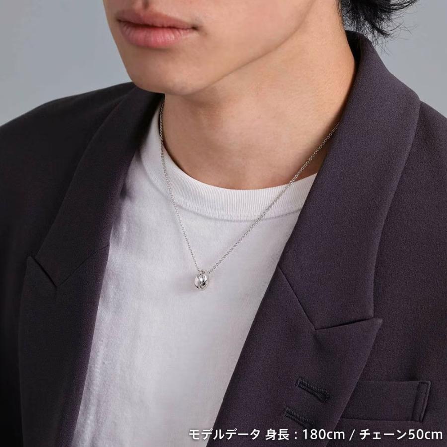 ライオンハート ジ・エッジ ペアネックレス シルバー925 メンズ レディース ブランド カップル 記念日の画像