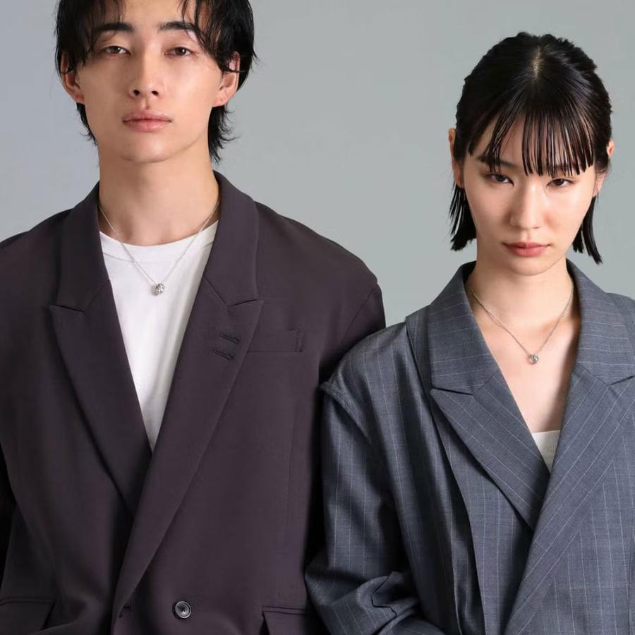 ライオンハート ジ・エッジ ペアネックレス シルバー925 メンズ レディース ブランド カップル 記念日の画像