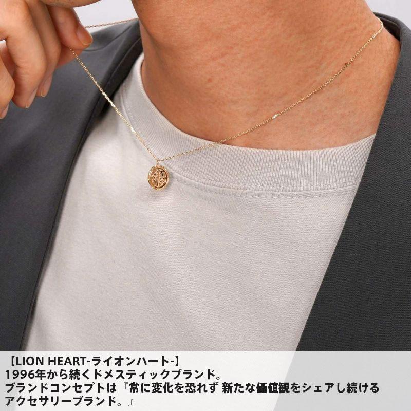 LION HEART（ライオンハート） クレスト プチネックレス K10ゴールド