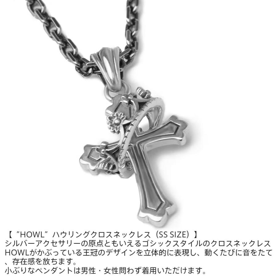 LION HEART（ライオンハート） ハウル ハウリング クロス ネックレス