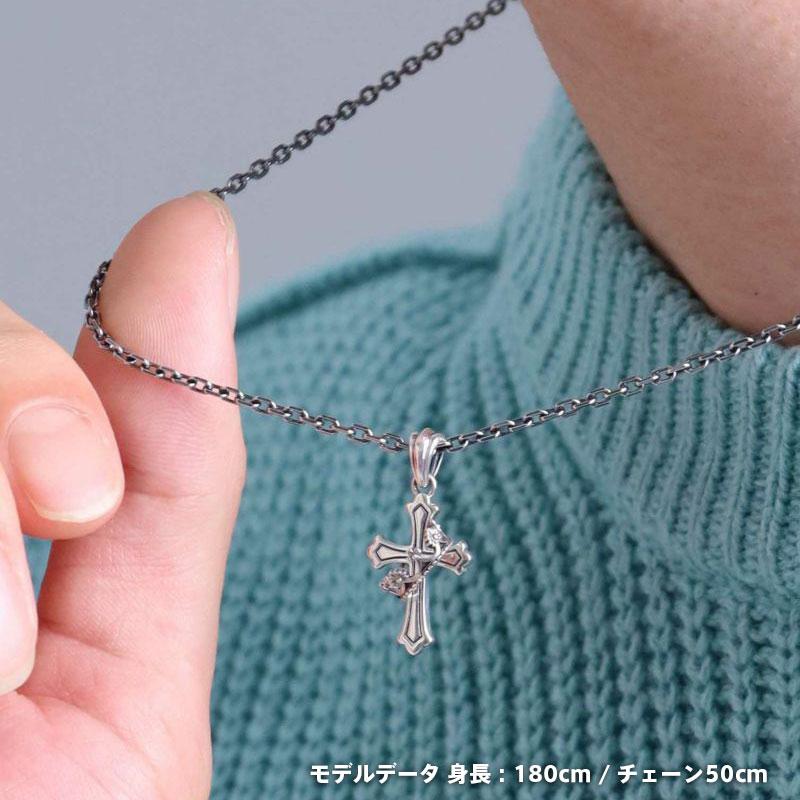 LION HEART（ライオンハート） “HOWL” ハウリング クロス ネックレス