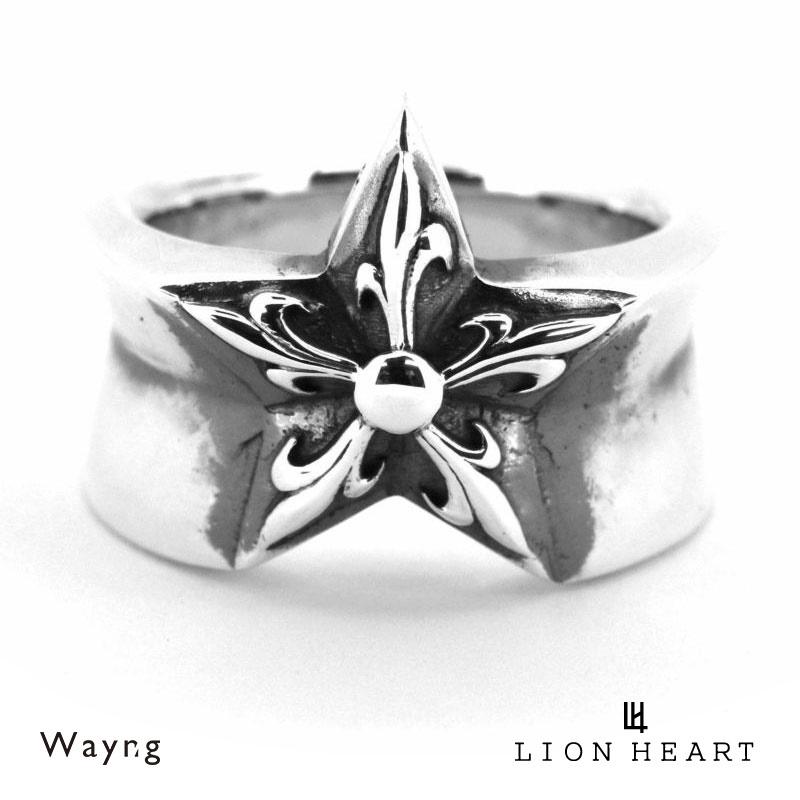 全品新品未開封 ライオンハート Lion Heart ゴシック スター リング 指輪 シルバー925 17号 21号 メンズ ブランド 新作 激安 Superavila Com