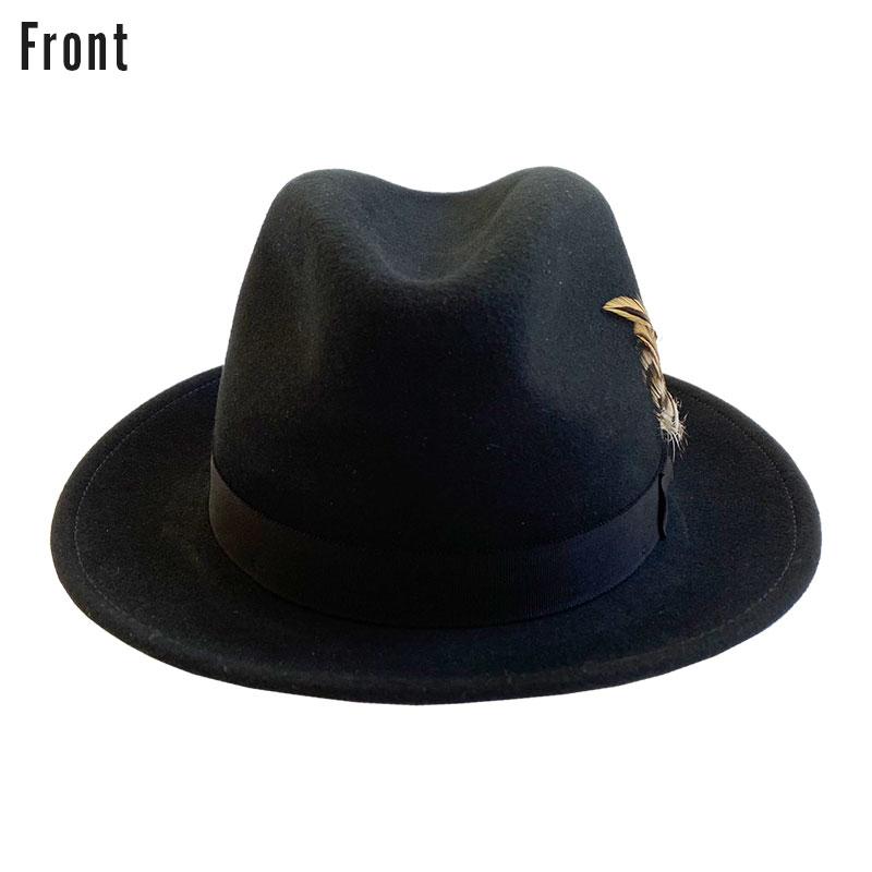NEW YORK HAT（ニューヨークハット） ライト フェルト フェドラ 5319