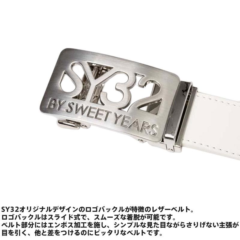 SY32 BY SWEET YEARS GOLF エスワイサーティトゥ  ベルト  シルバー系  [240101678581] ゴルフウェア ストスト SY32 BY SWEET YEARS GOLF エスワイサーティトゥ ベルト シルバー系