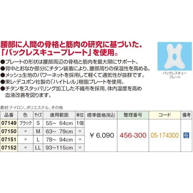 腰痛ベルト コルセット 腰痛サポートベルト サポーター チタンバックレスキュー 骨盤ベルト アシスト 小〜 大きいサイズ 医療用 ぎっくり腰 | ASSiST | 04