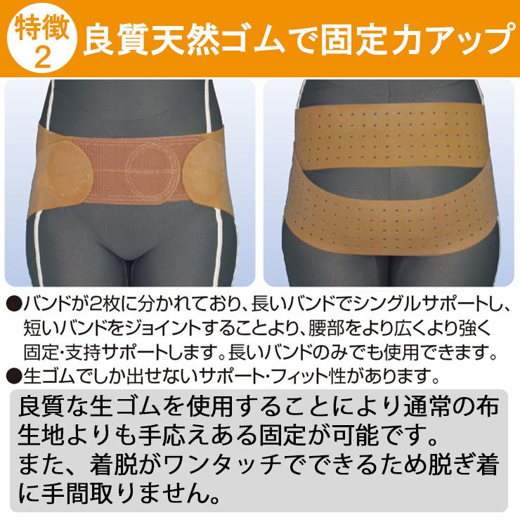 腰痛ベルト コルセット 腰痛サポートベルト サポーター ジョイントラバーバンド 広幅 中幅 細幅 重度 中度 軽度 アシスト 腰部固定帯 医療用 ぎっくり腰 | ASSiST | 03