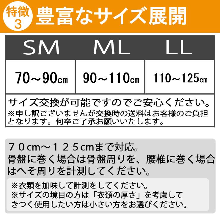 骨盤ベルト コルセット 腰痛サポートベルト サポーター 丸型骨盤バンド スレンダー 腰痛ベルト アシスト 小〜 大きいサイズ ゴム 生ゴム 医療用 ぎっくり腰 | ASSiST | 03