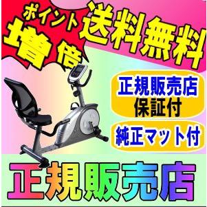フィットネスバイク DK-8604R ポイント2倍 純正マット付