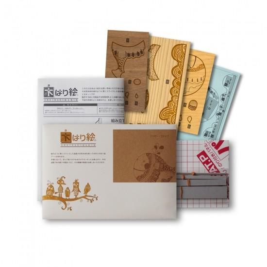 木工 工作キット 手作り 切り絵 工房 材料 木材 雑貨 おしゃれ