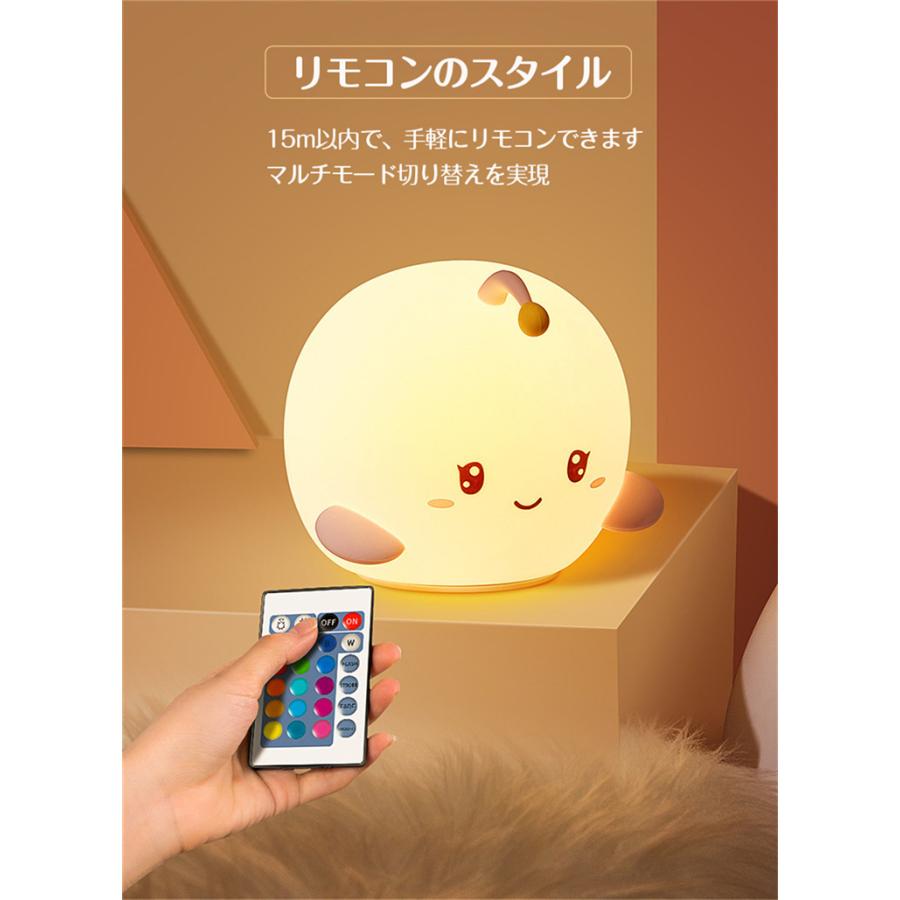 デスクライト ナイトライト 授乳 ライト Led 照明 間接照明 七色灯 リモコン操作 グッズ シリコン調光 子供部屋 おしゃれ 北欧 シンプル 可愛い 赤ちゃん A01 鈴蘭美人 通販 Yahoo ショッピング