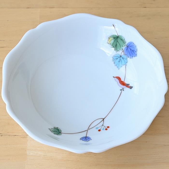 香蘭社 小鳥の詩 三つ組小鉢 有田焼 鉢 食器 セット おしゃれ ボウル