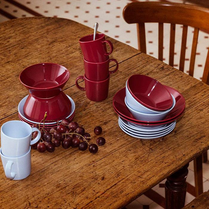 則武 井上武の赤いバラの陶磁器食器セット 6枚 tamagokun様 リクエスト 2
