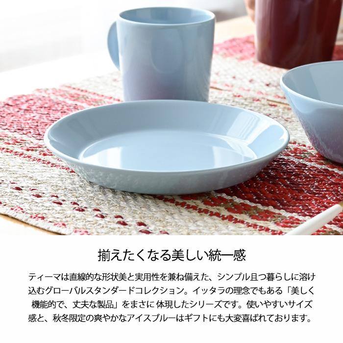 ティーマ イッタラ プレート 17cm アイスブルー 1079661 17cm