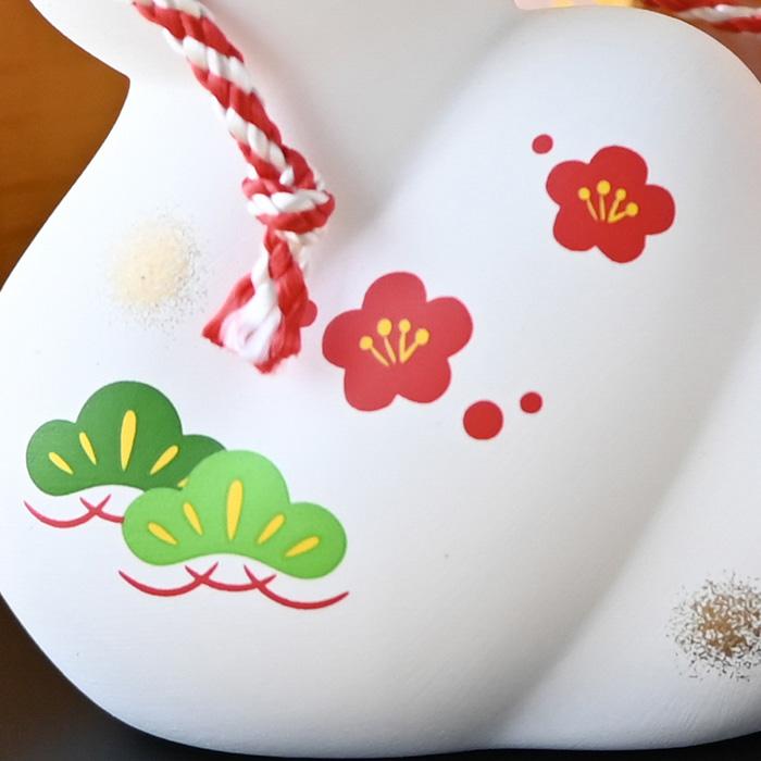 干支 置物 薬師窯 錦彩招福巳(福運び) 47 巳年 巳 陶器 へび 干支 置物 薬師窯 錦彩招福巳(福運び) 47 巳年 巳 陶器 へび