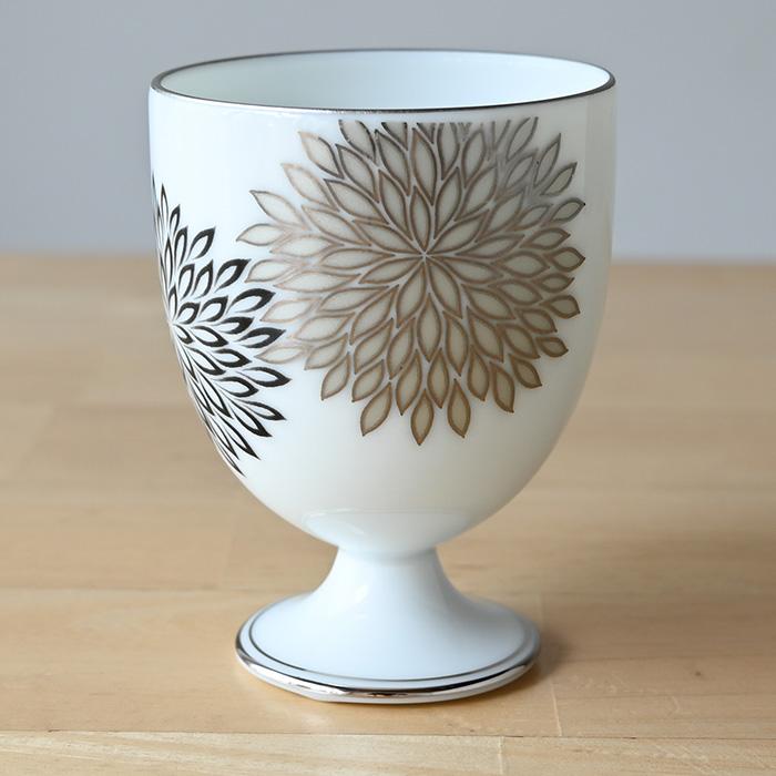 香蘭社 華もよう ペアワインカップ ワイングラス ペア セット 食前酒