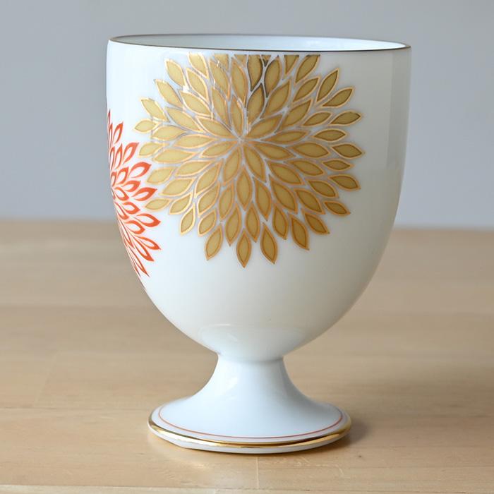 香蘭社 華もよう ペアワインカップ ワイングラス ペア セット 食前酒